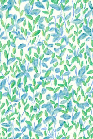 清爽底花卉印花华亿平台图片