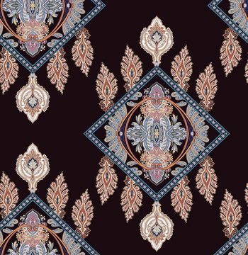 民族风印花华亿平台图片