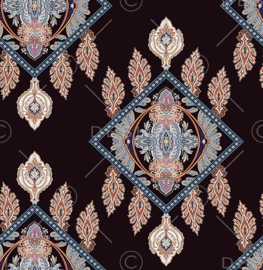 民族风印花华亿平台图片