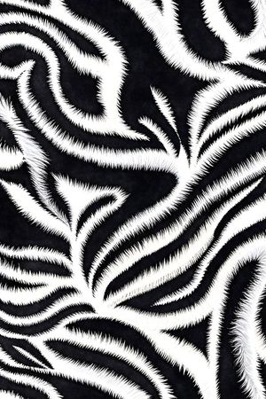 斑马纹印花华亿平台图片