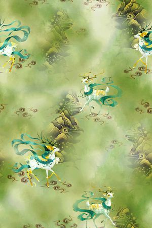 鹿印花华亿平台图片