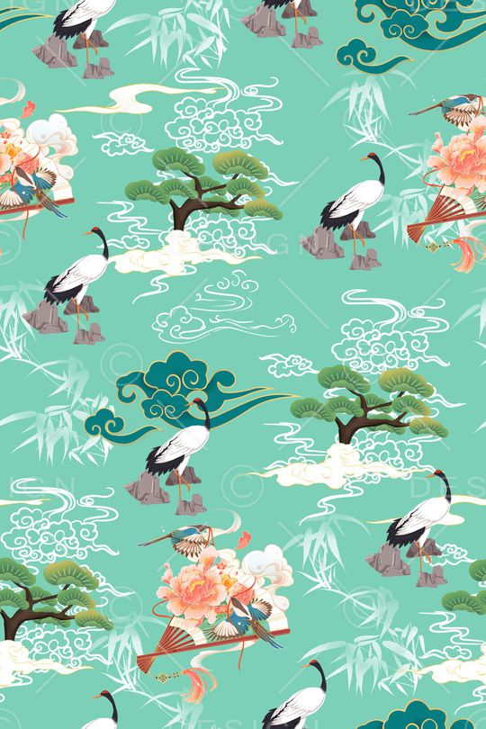 祥云印花华亿平台图片