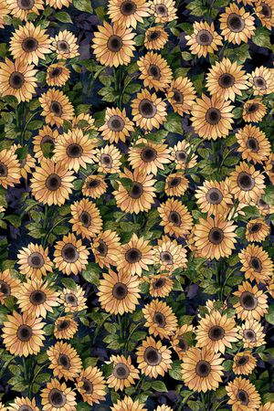 菊花印花华亿平台图片