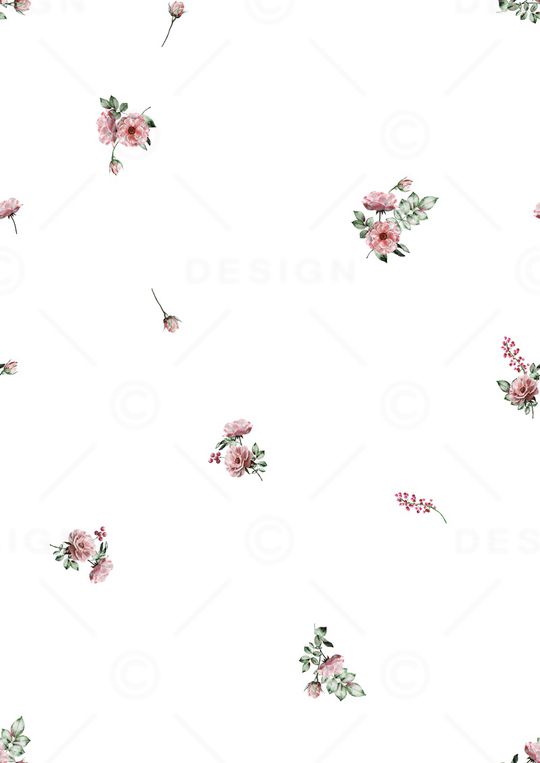 白底花印花华亿平台图片