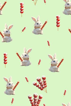 卡通动物印花华亿平台图片