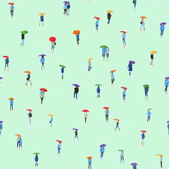 雨伞印花华亿平台图片