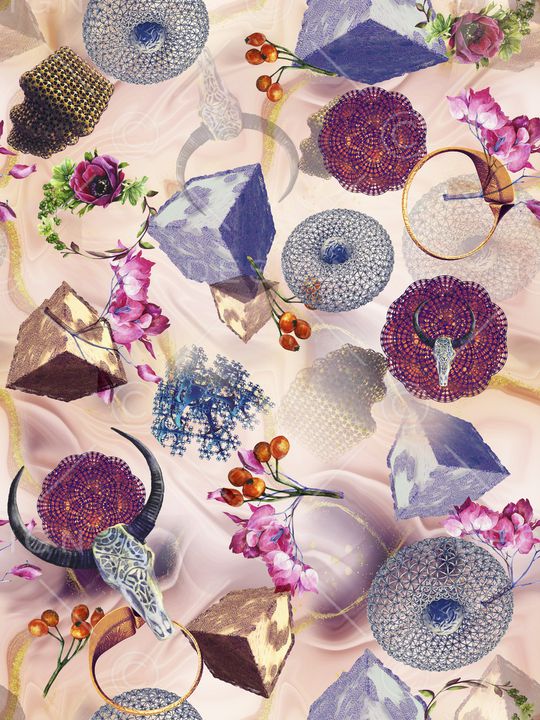 复古印花华亿平台图片