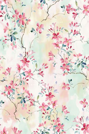 小清新印花华亿平台图片