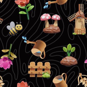 3D立体印花华亿平台图片