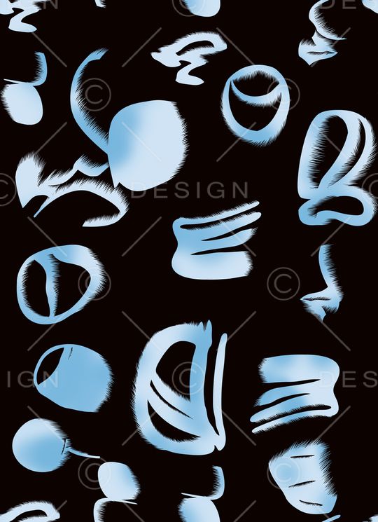 抽象印花华亿平台图片