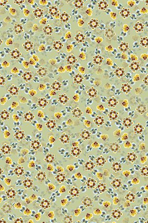 真丝印花华亿平台图片