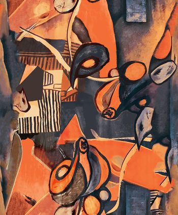 水彩印花华亿平台图片