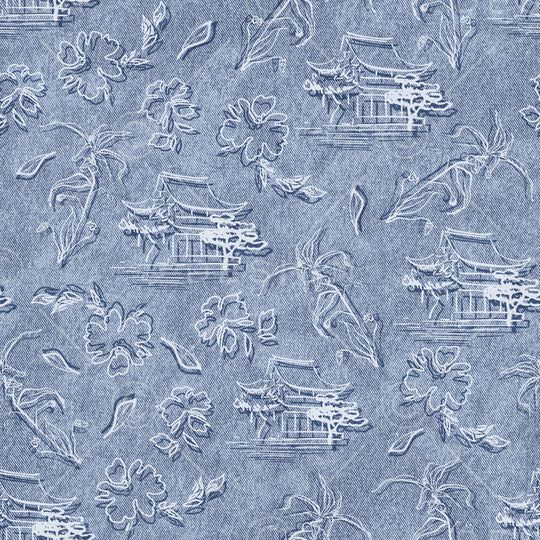 牛仔印花华亿平台图片