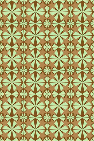 绿色印花华亿平台图片