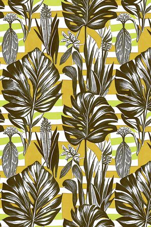 线条印花华亿平台图片