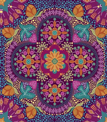 民族风印花华亿平台图片