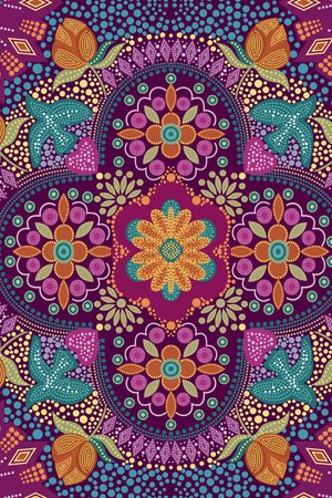 民族风印花华亿平台图片