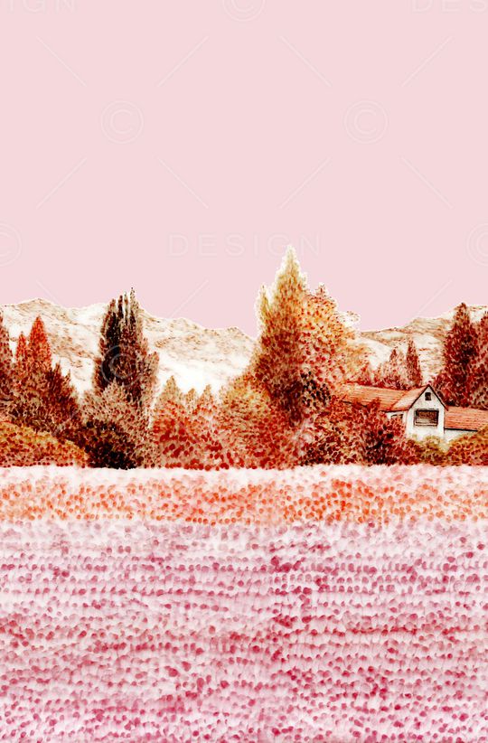 水彩印花华亿平台图片