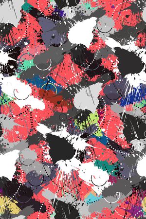 抽象印花华亿平台图片