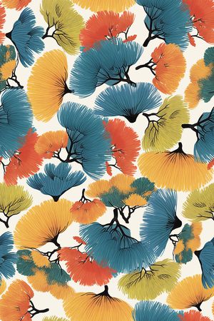 植物印花华亿平台图片