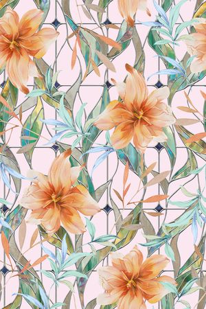 小清新印花华亿平台图片