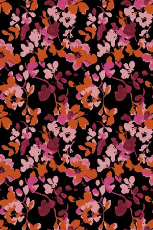 真丝印花华亿平台图片