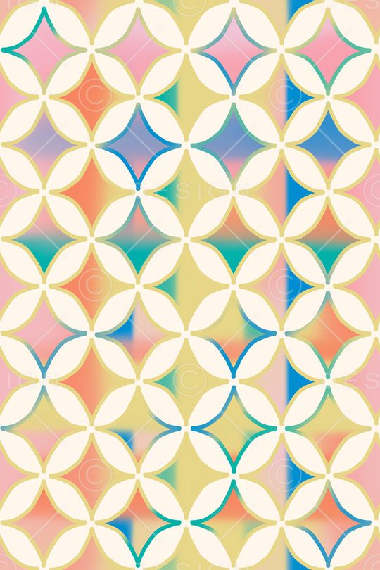 小清新印花华亿平台图片