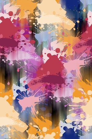 抽象印花华亿平台图片