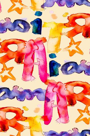 水彩印花华亿平台图片