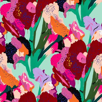 植物印花华亿平台图片