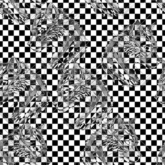 格子印花华亿平台图片