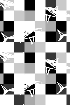 抽象男装印花华亿平台图片