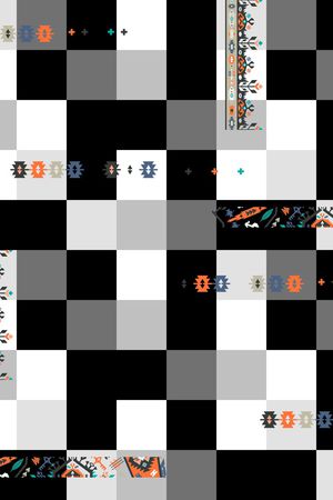 格子印花华亿平台图片