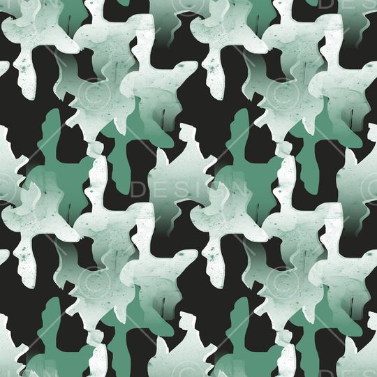 迷彩印花华亿平台图片