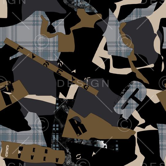 格子印花华亿平台图片