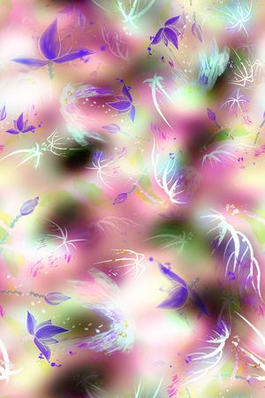 植物印花华亿平台图片