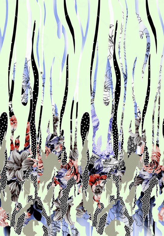 时尚定位印花华亿平台图片