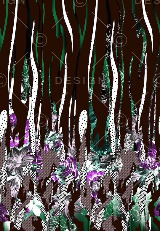 时尚定位印花华亿平台图片