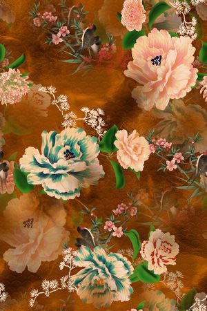 中老年印花华亿平台图片