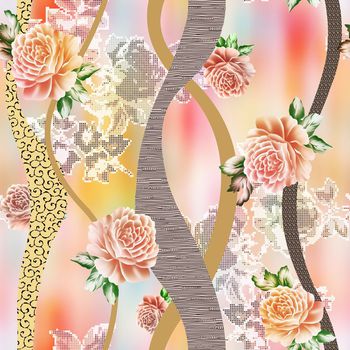 159363-AF077花卉拼接