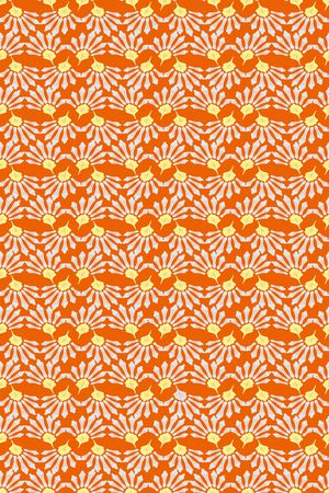 橙色印花华亿平台图片