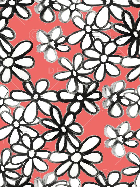 黑白华亿平台印花华亿平台图片