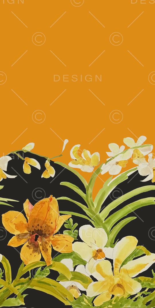 兰花印花华亿平台图片