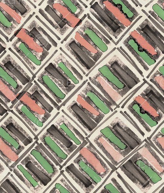 笔触印花华亿平台图片