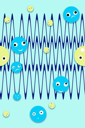 笑脸印花华亿平台图片