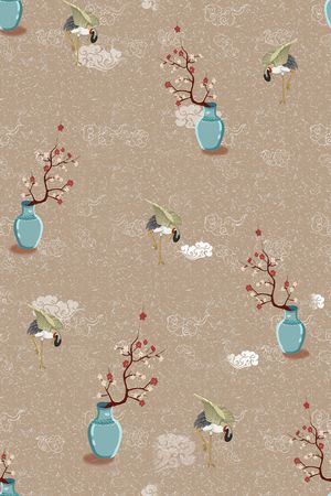 真丝印花华亿平台图片