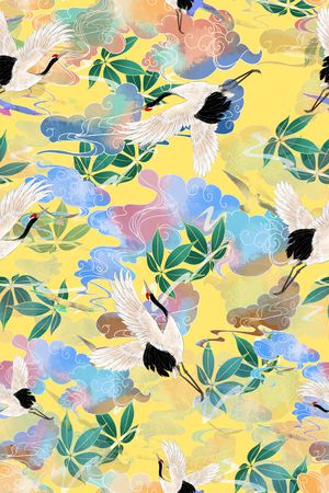 植物印花华亿平台图片