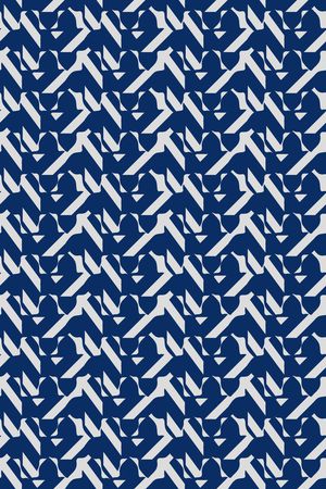 蓝色印花华亿平台图片