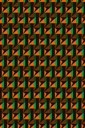 三角形印花华亿平台图片