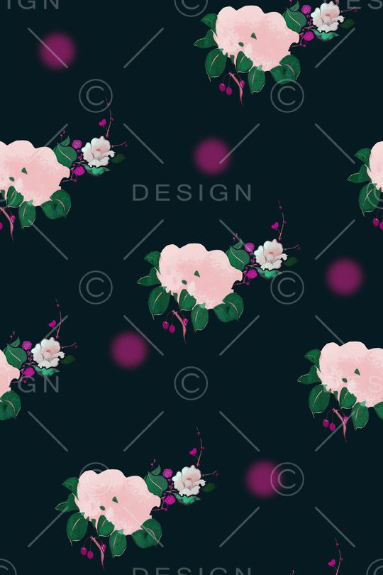 植物印花华亿平台图片